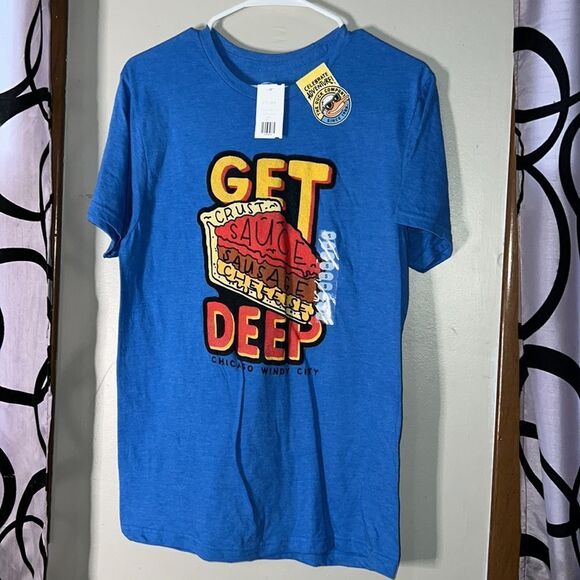 The Duck Company “get deep” Chicago, short sleeve, Graphic shirt, size small - Picture 2 of 6